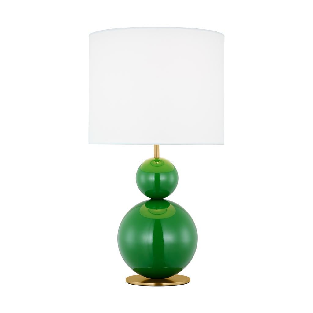 Suki Medium Table Lamp Green