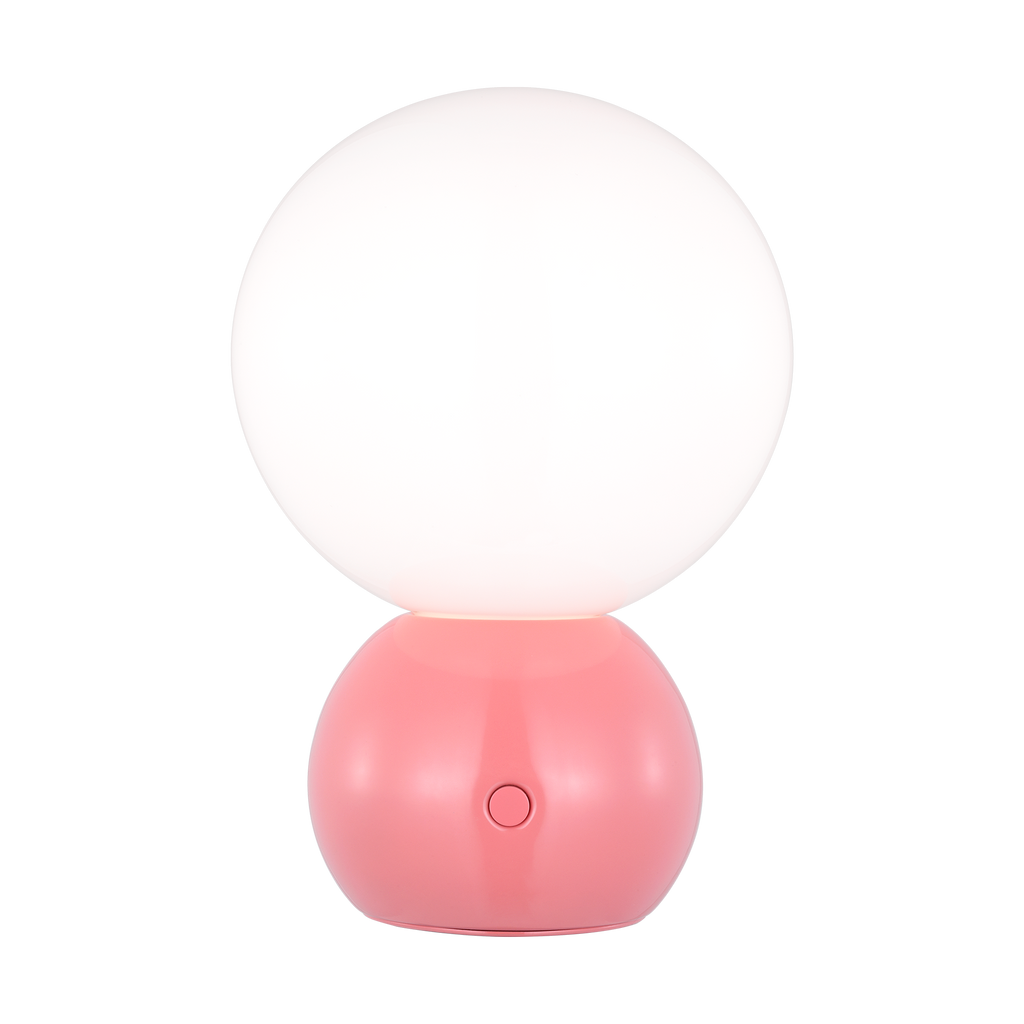 Suki Rechargeable Mini Table Lamp Coral Bulbs Inc