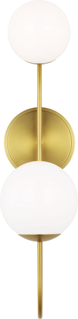 Noemie Large Sconce Burnished Brass