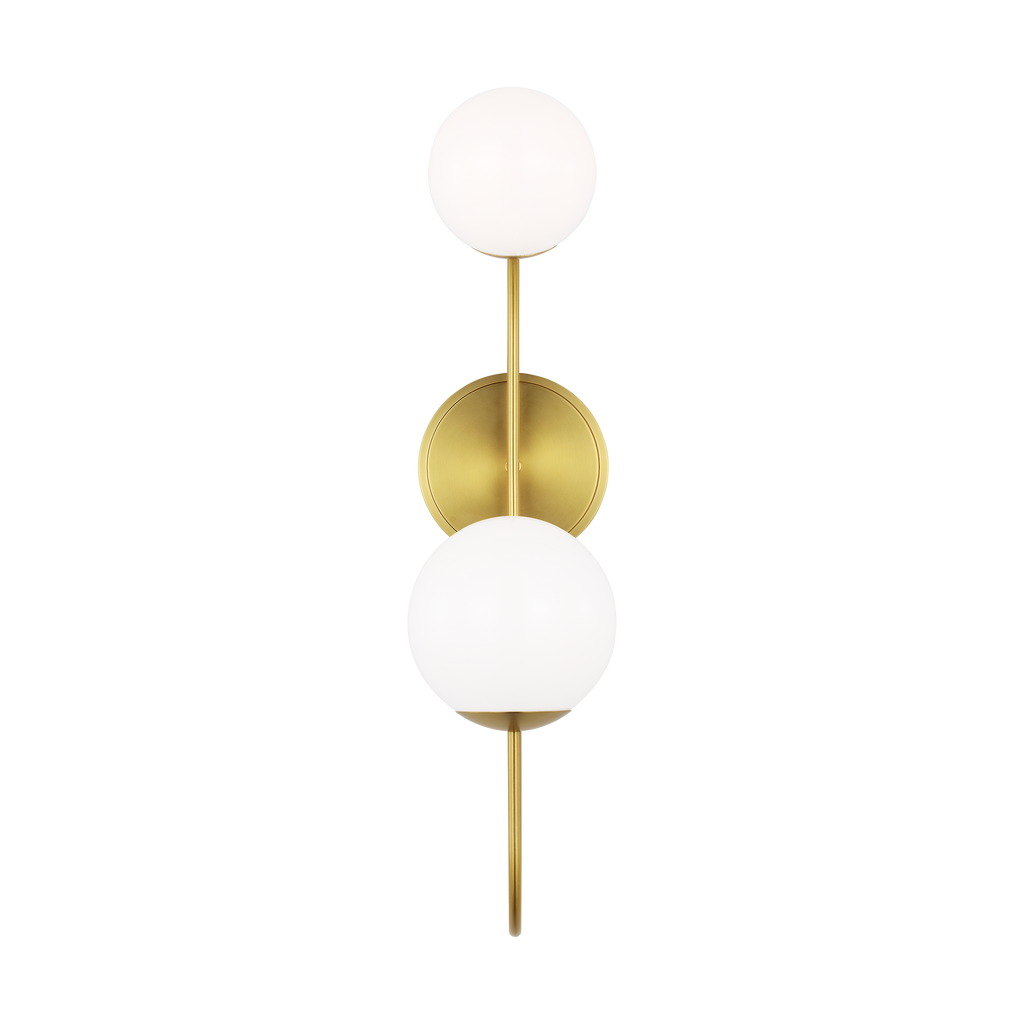 Noemie Large Sconce Burnished Brass