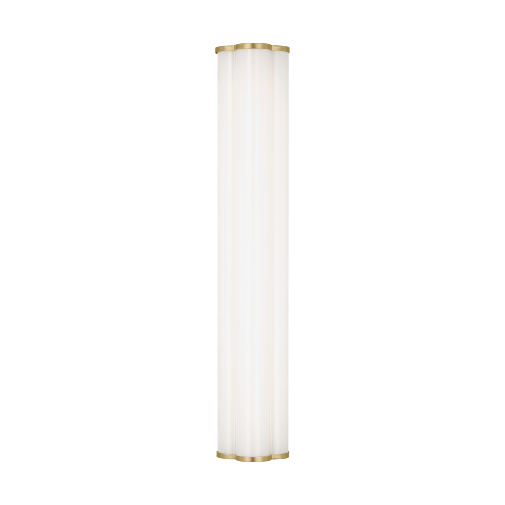 Freya Medium Vanity Burnished Brass Bulbs Inc