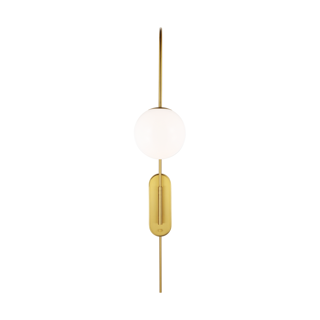 Noemie Grande Sconce Burnished Brass