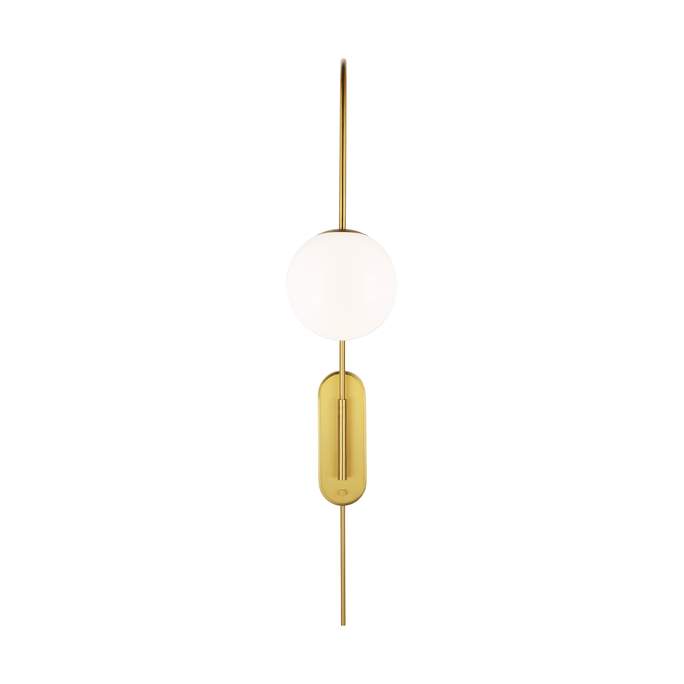 Noemie Grande Sconce Burnished Brass