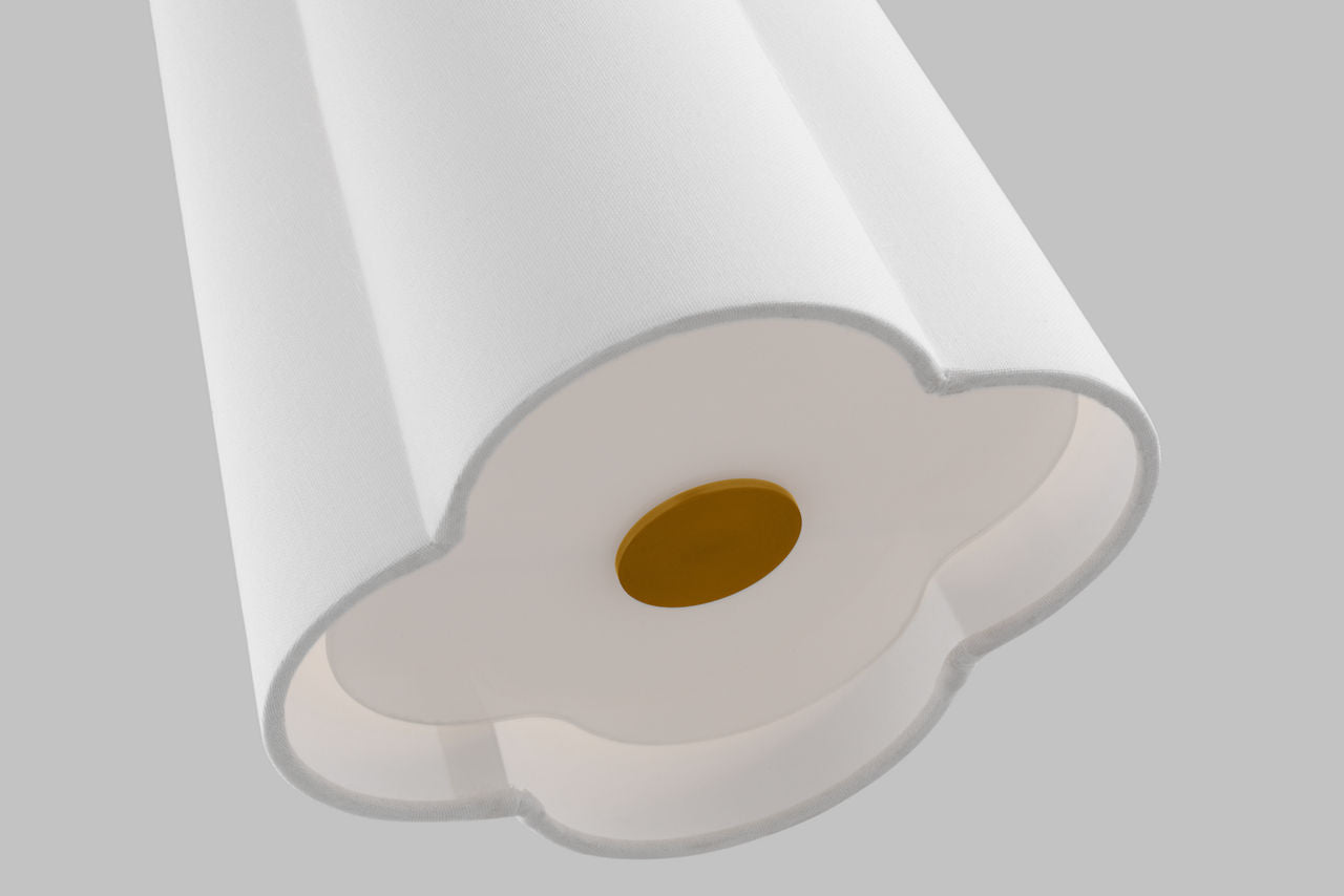 Bronte Small Hanging Shade Burnished Brass