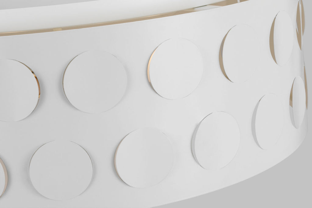Dottie Large Flush Mount Matte White