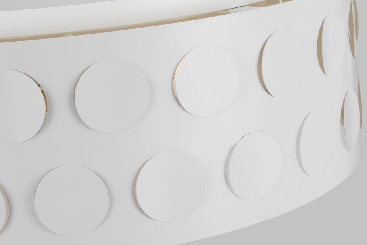 Dottie Large Flush Mount Matte White