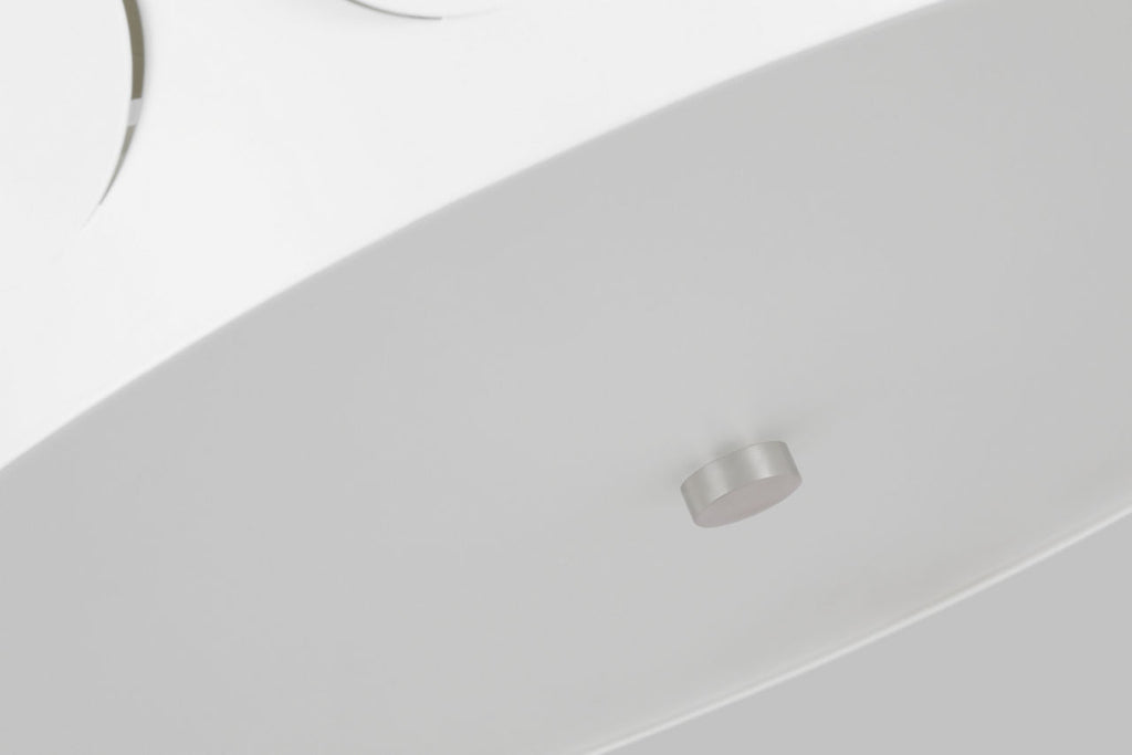 Dottie Medium Flush Mount Polished Nickel
