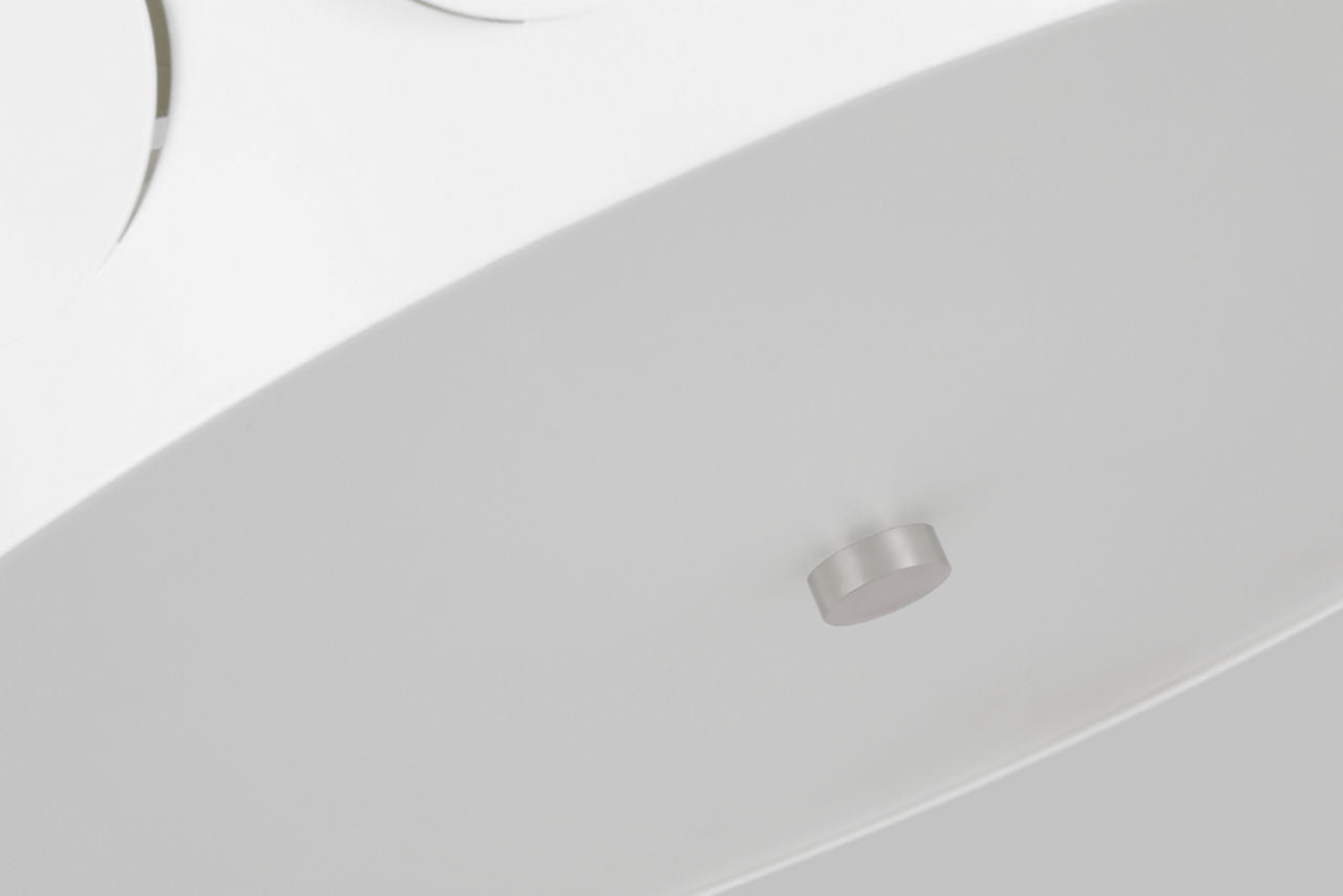 Dottie Medium Flush Mount Polished Nickel
