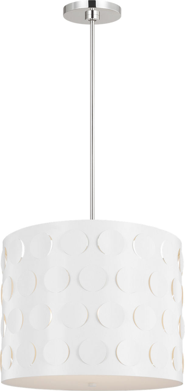 Dottie Large Pendant Polished Nickel