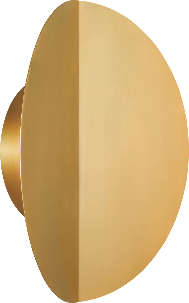 Dottie Large Sconce Burnished Brass Bulbs Included