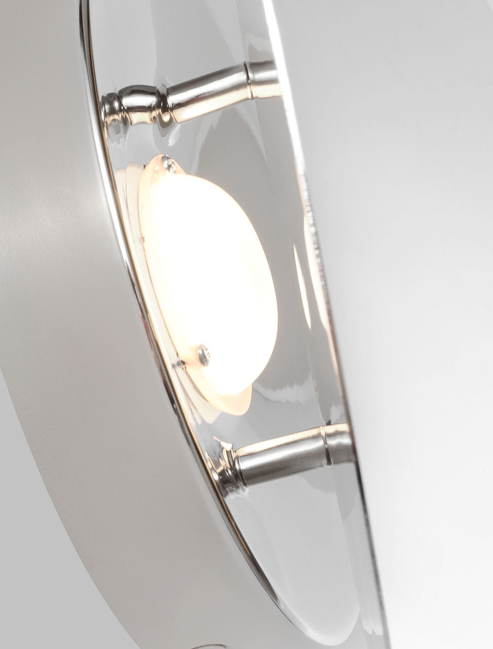 Dottie Large Sconce Polished Nickel Bulbs Included