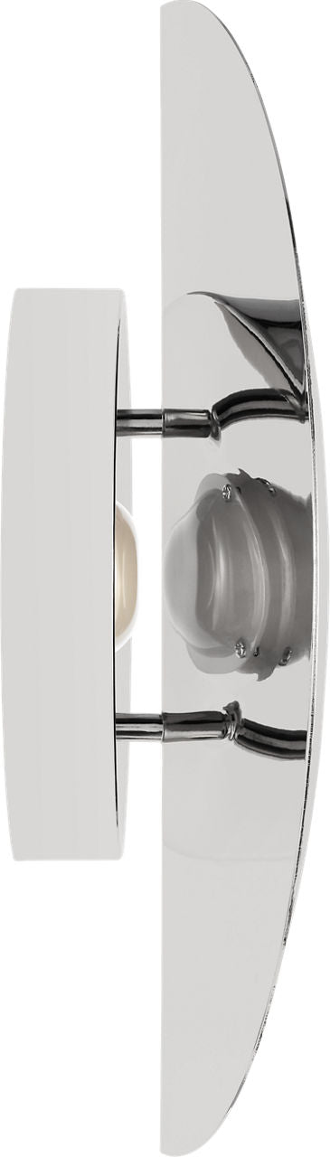 Dottie Large Sconce Polished Nickel Bulbs Included