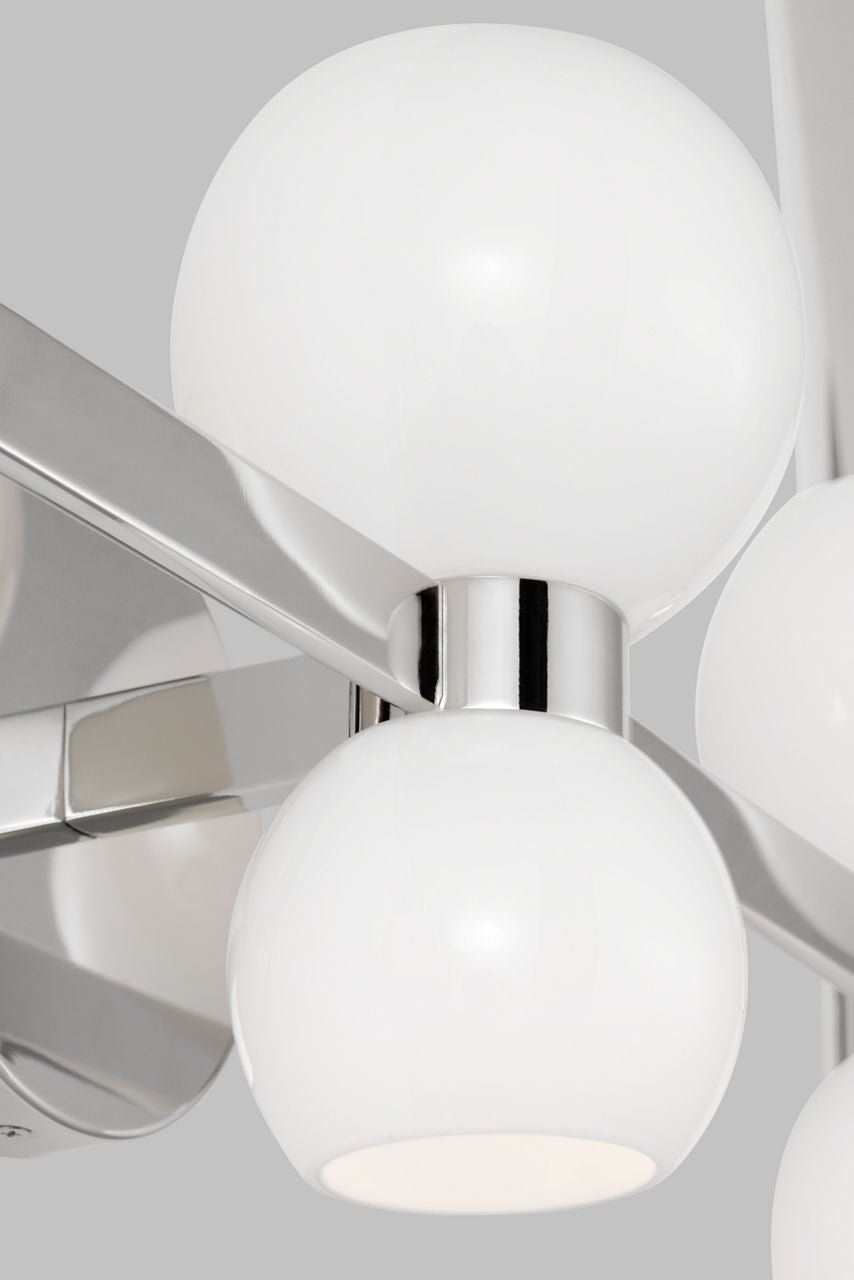 Londyn Six Light Vanity Polished Nickel