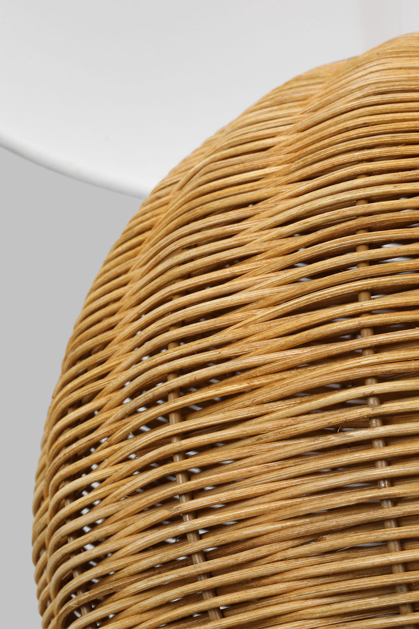 Mari Medium Table Lamp Rattan Bulbs Inc