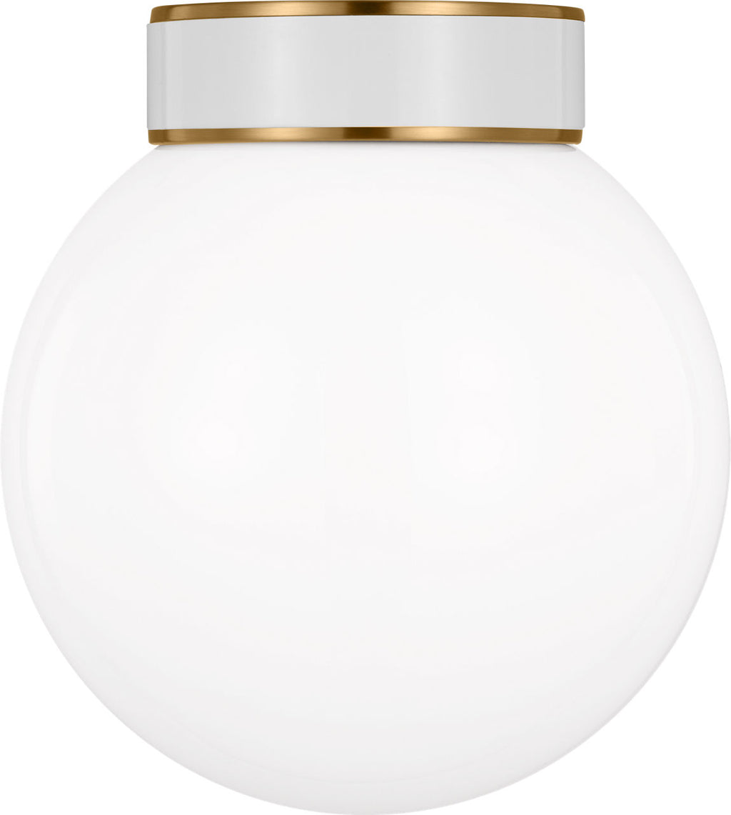 Monroe Small Flush Mount | Burnished Brass