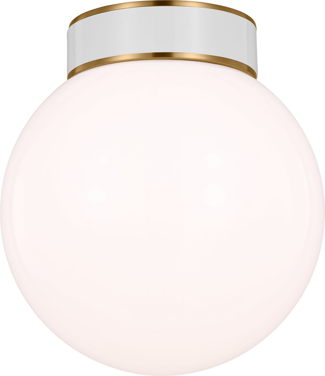 Monroe Small Flush Mount | Burnished Brass
