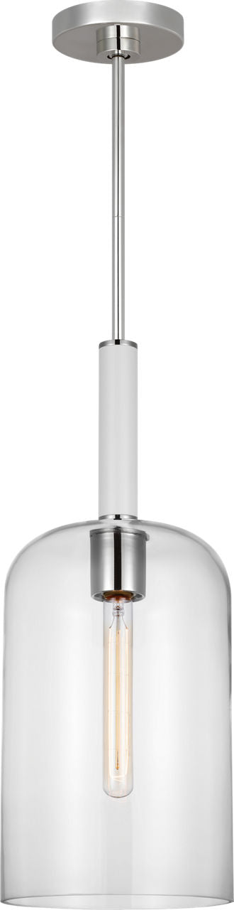 Monroe Cylinder Pendant | Polished Nickel
