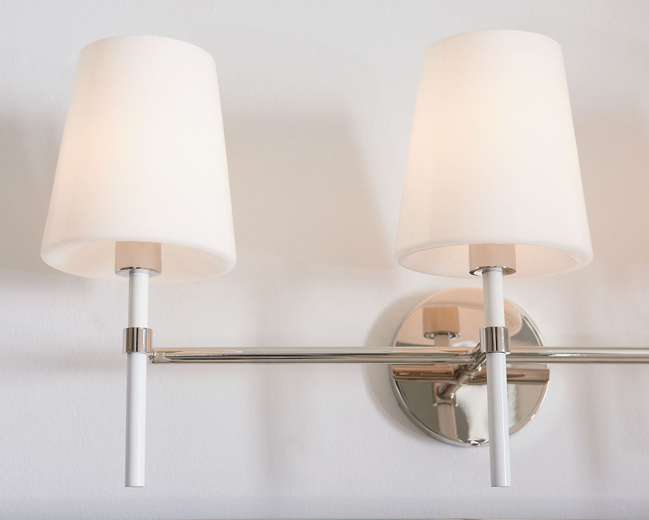 Monroe 3-Light Bath Sconce | Polished Nickel
