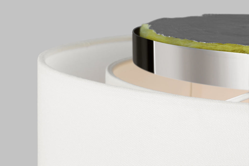 Sawyer Flush Mount Polished Nickel
