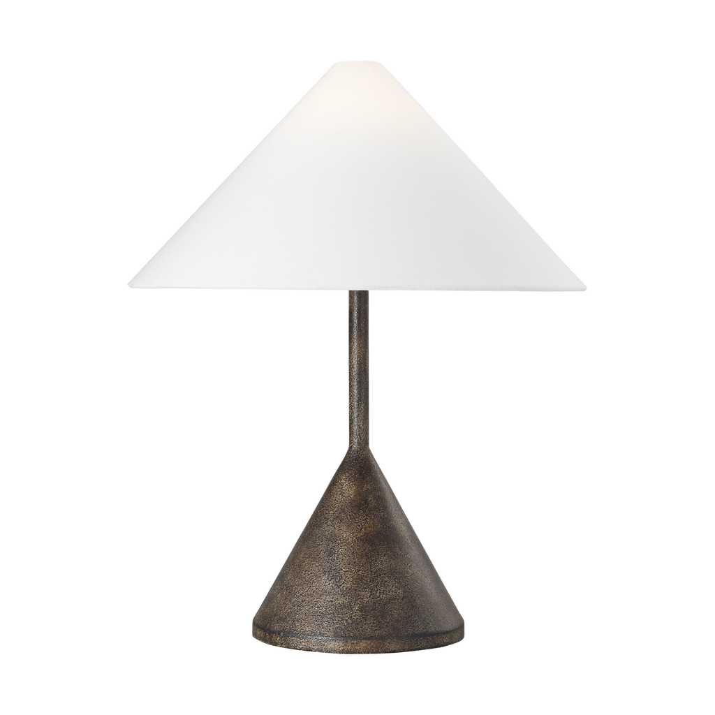 Brachion Medium Table Lamp Rustic Bronze