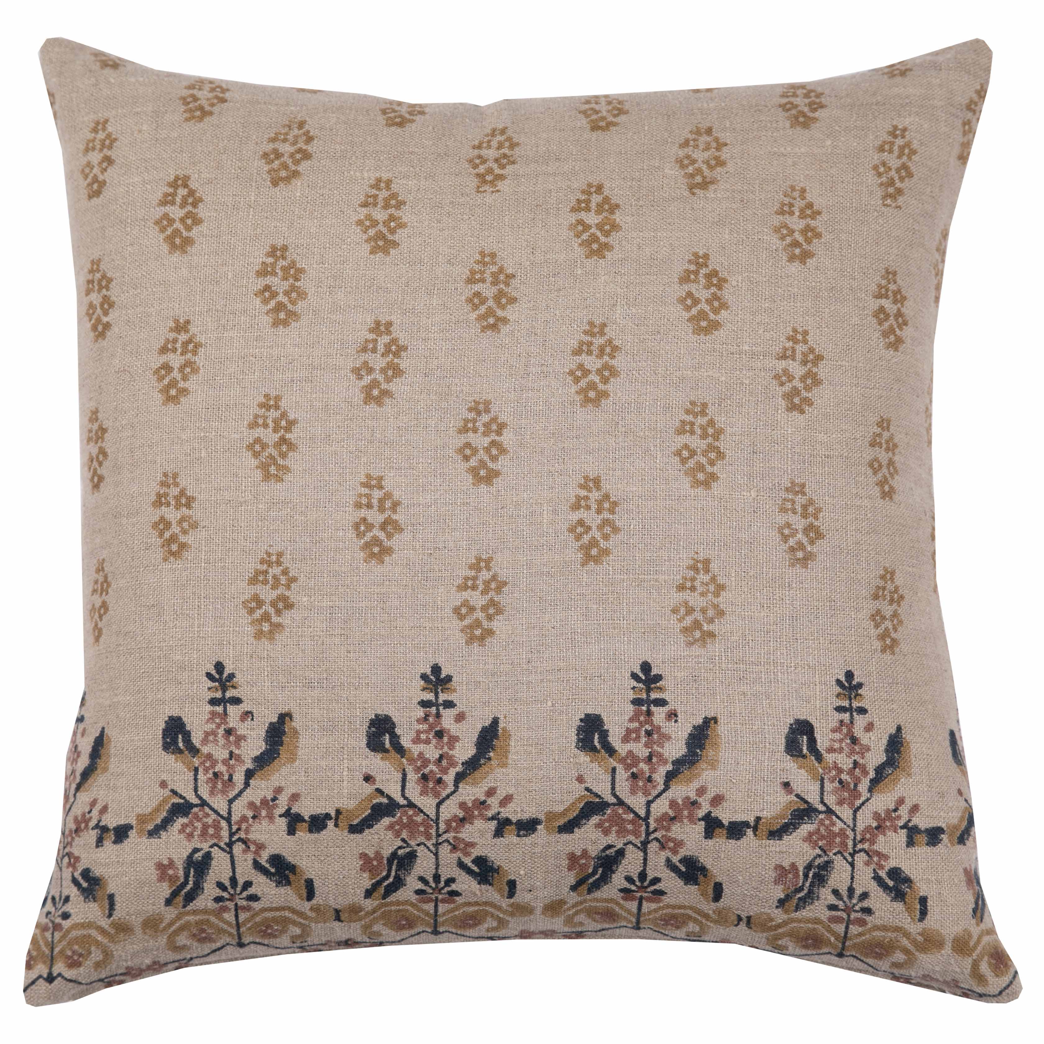 Kumkum Mustard Pillow