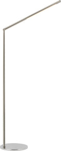Cona Large Articulating Floor Lamp | Polished Nickel