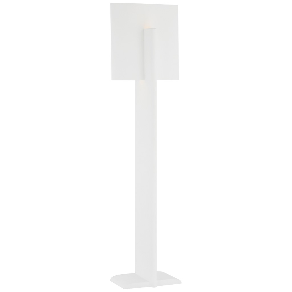 Lotura 72" Intersecting Floor Lamp | Museum White