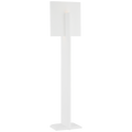 Lotura 72" Intersecting Floor Lamp | Museum White