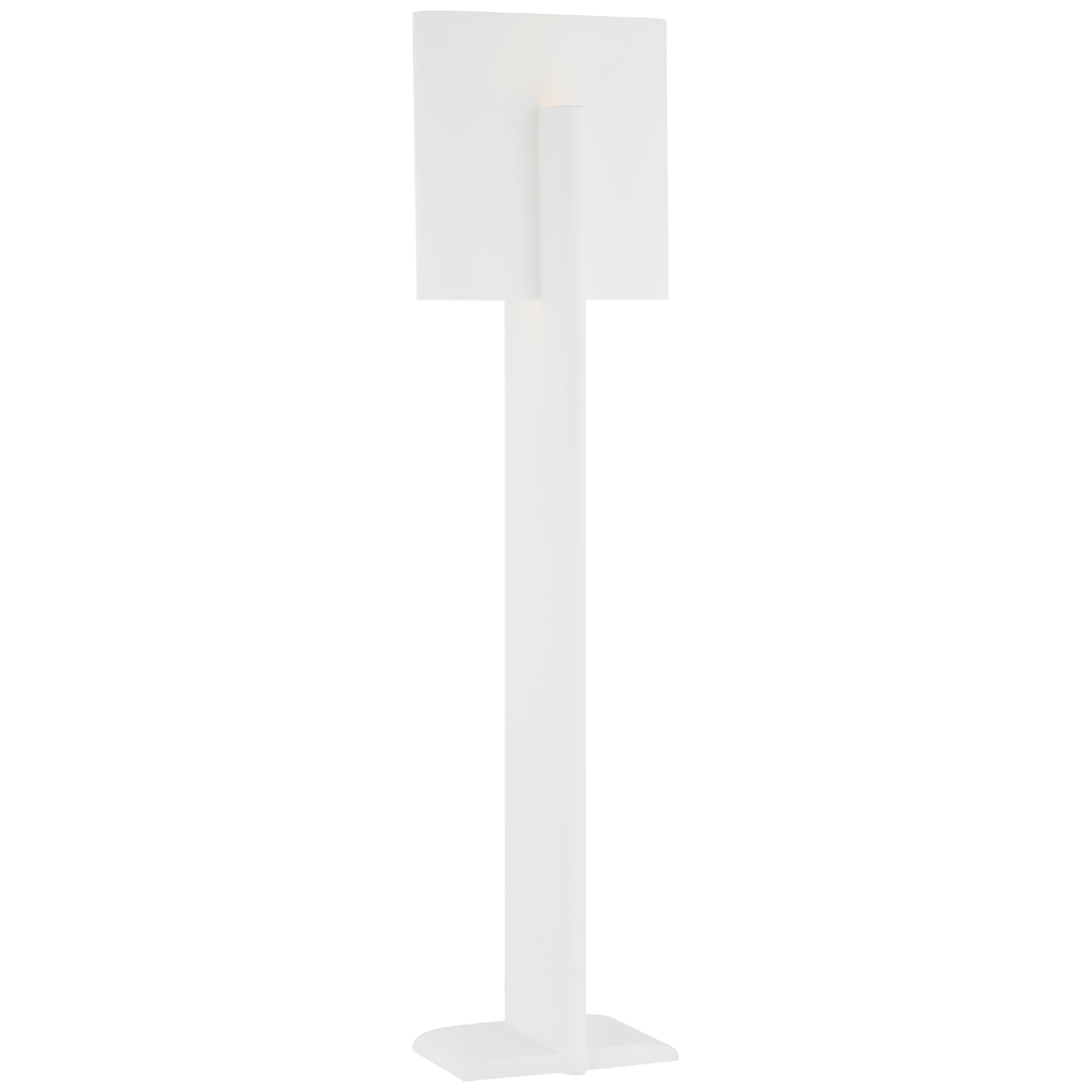 Lotura 72" Intersecting Floor Lamp | Museum White