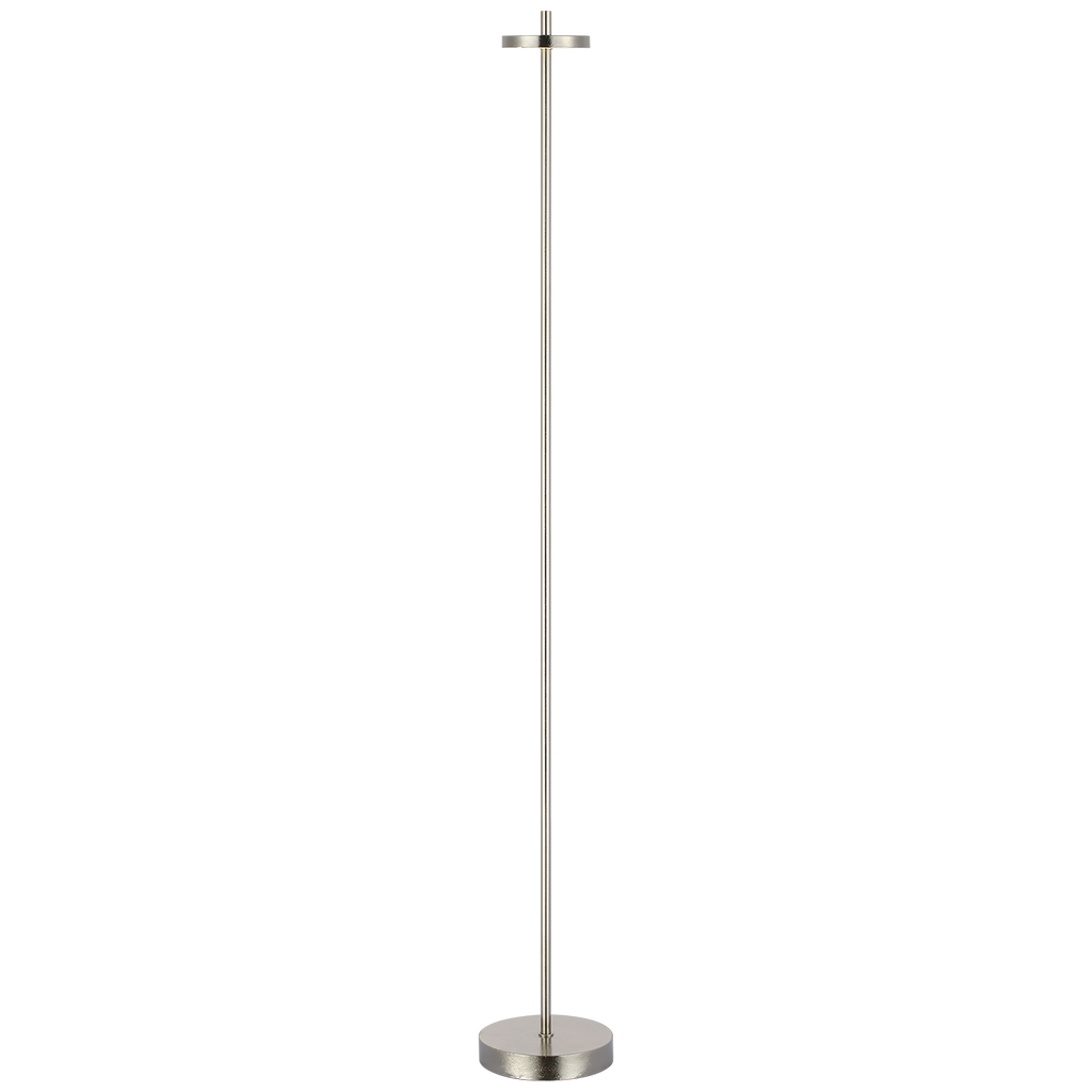 Sene 50" Rechargeable Floor Lamp | Museum Nickel