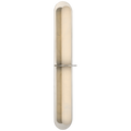Fosse 28" Linear Tube Sconce | Polished Nickel | Alabaster