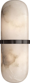 Melange Pill Form Sconce | Bronze | Alabaster