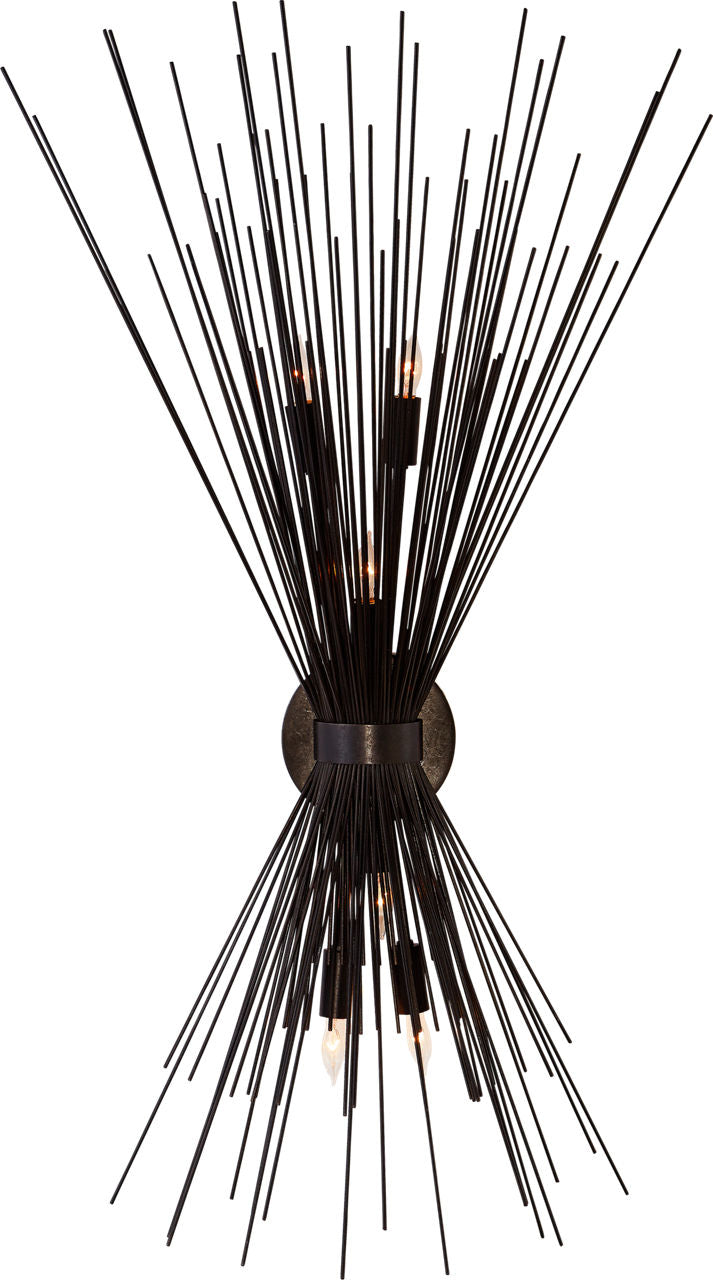 Strada Large Sconce | Aged Iron