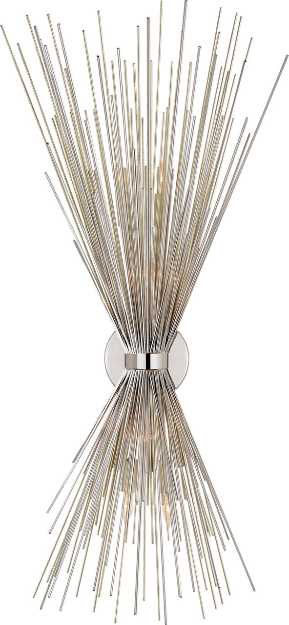 Strada Large Sconce | Polished Nickel
