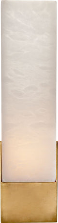 Covet Tall Box Bath Sconce | Antique-Burnished Brass