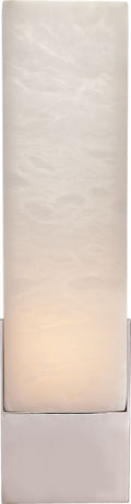 Covet Tall Box Bath Sconce | Polished Nickel