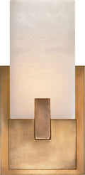 Covet Short Clip Bath Sconce | Antique-Burnished Brass