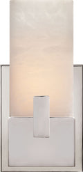 Covet Short Clip Bath Sconce | Polished Nickel