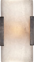 Covet Wide Clip Bath Sconce | Bronze