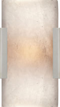 Covet Wide Clip Bath Sconce | Polished Nickel