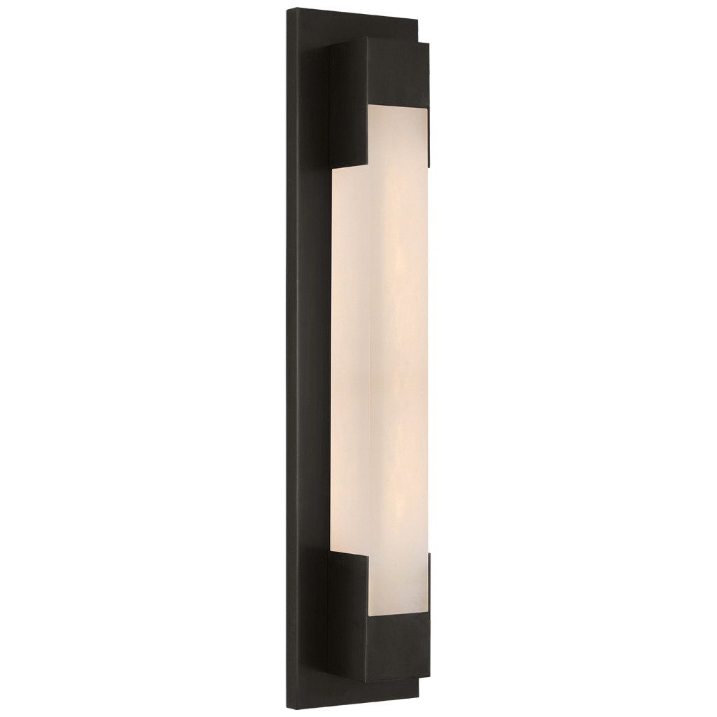 Covet 21" Bracketed Bath Light | Bronze | Alabaster