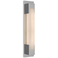 Covet 21" Bracketed Bath Light | Polished Nickel | Alabaster