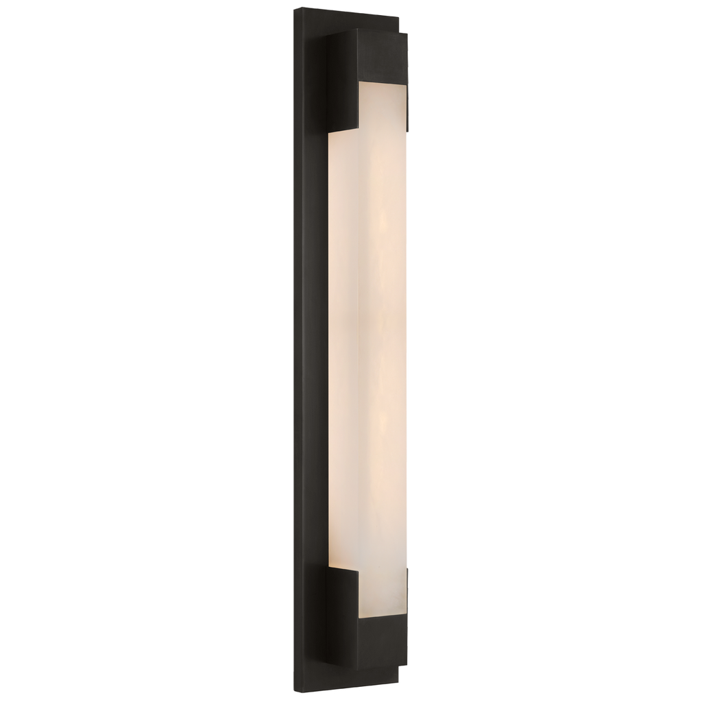 Covet 26" Bracketed Bath Light | Bronze | Alabaster