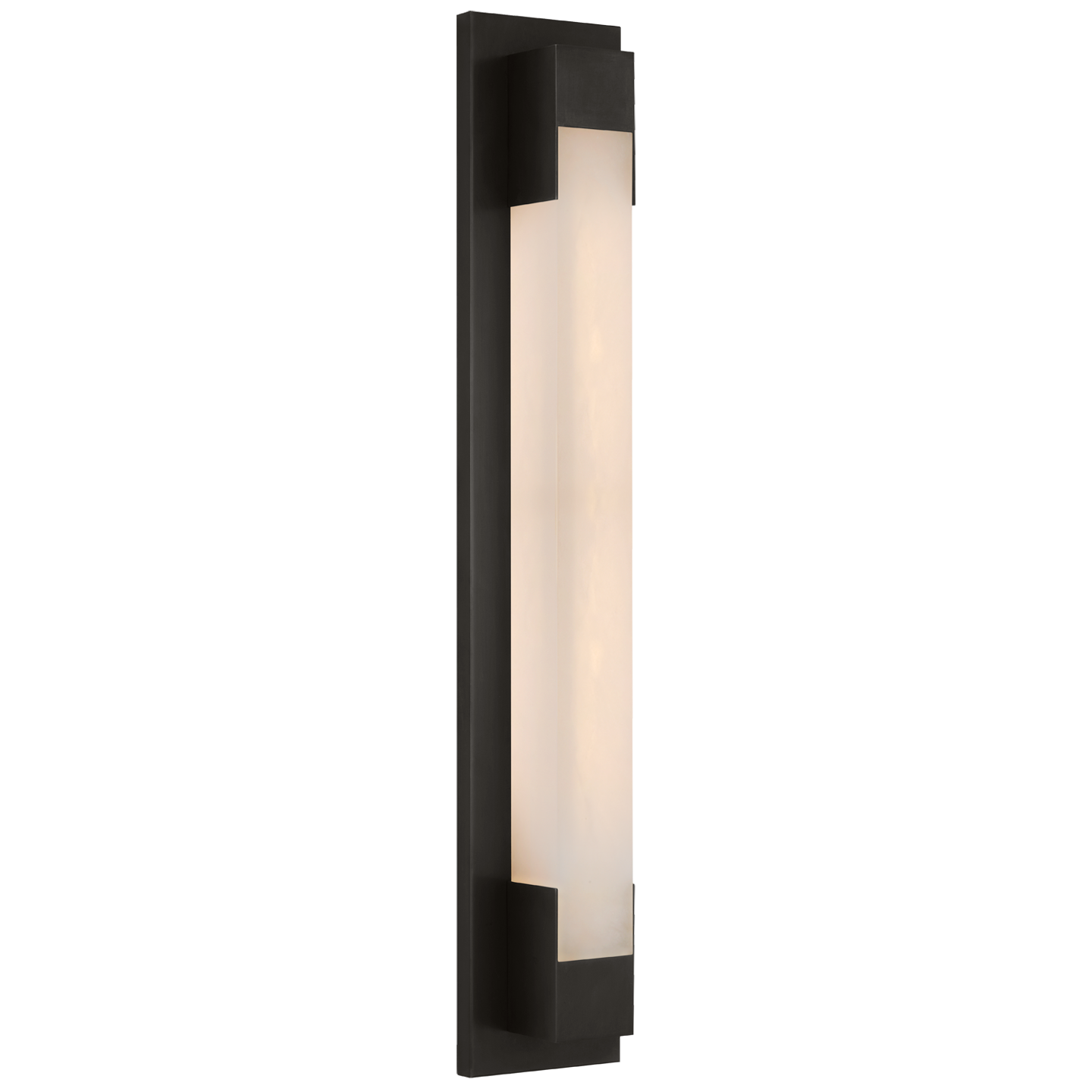 Covet 26" Bracketed Bath Light | Bronze | Alabaster