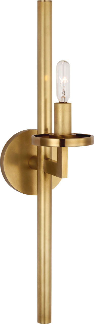 Liaison Single Sconce | Antique-Burnished Brass
