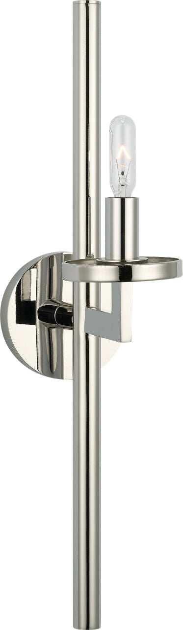 Liaison Single Sconce | Polished Nickel