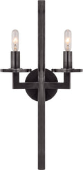 Liaison Double Sconce | Bronze