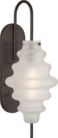 Tableau Large Sconce | Bronze | Volcanic Glass