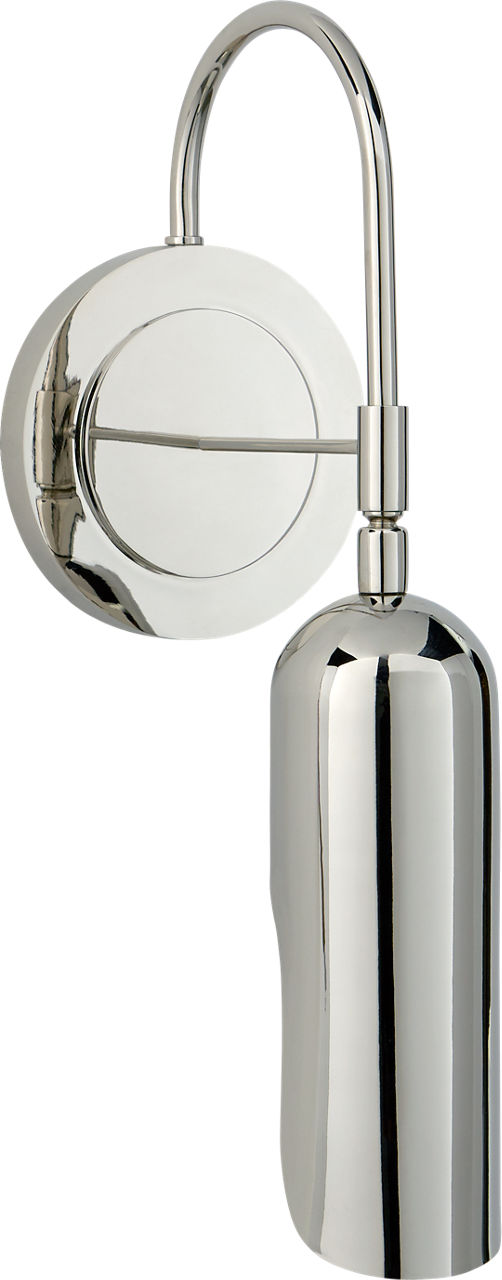 Lucien Functional Wall Light | Polished Nickel