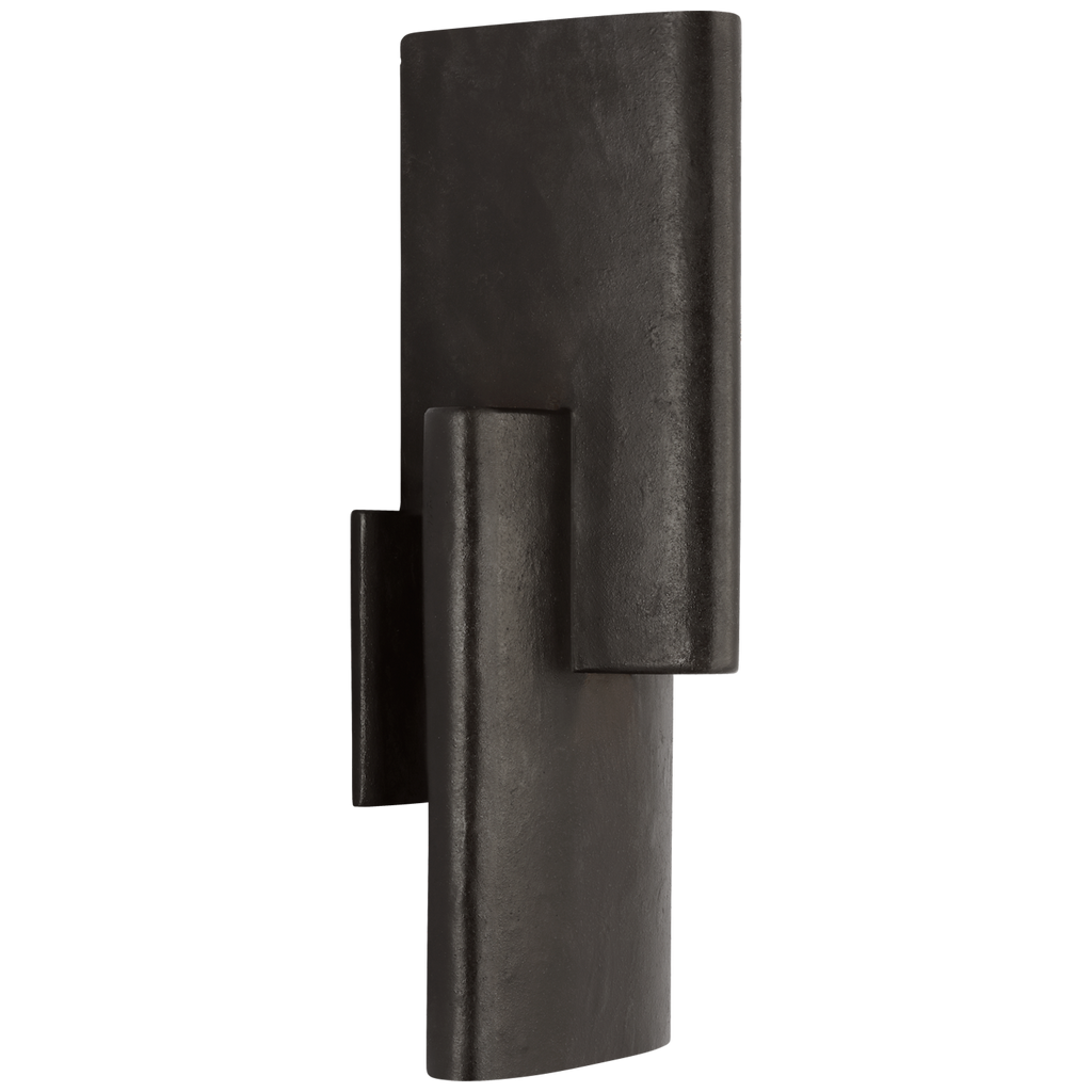 Lotura 16" Intersecting Sconce | Museum Black